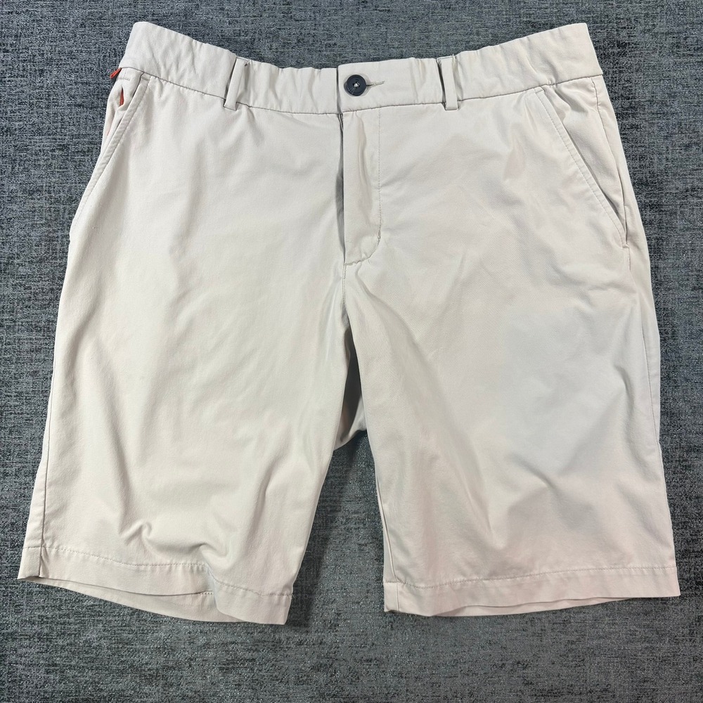 KJUS Men Iver Shorts Mens 36 Tan Beige Golf Performance Stretch MG20-J08